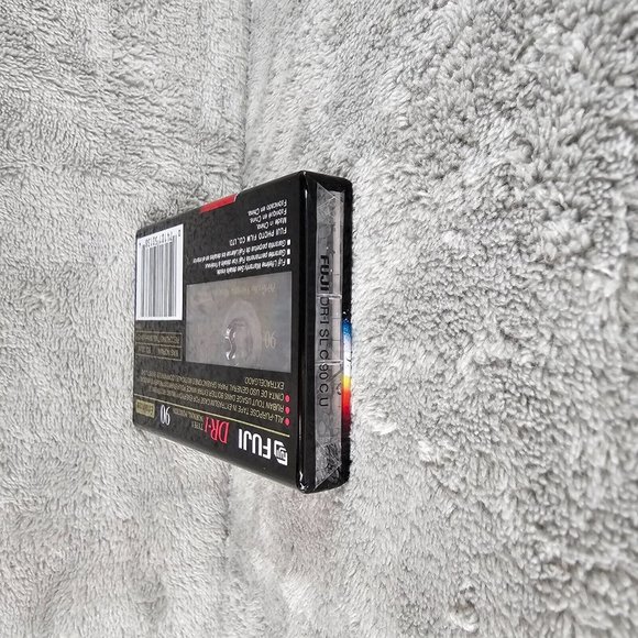 FUJI DR-I Normal Bias 90 Min Blank Audio Cassette Tape Type I, Brand New Sealed - Picture 6 of 12